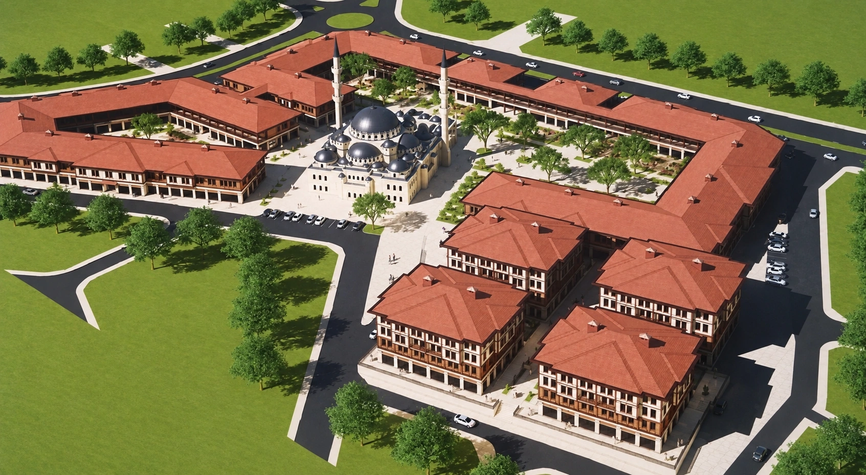 Yapay zekâ ile iyileştirilmiş proje görseli Erciş Ticaret Alanı
